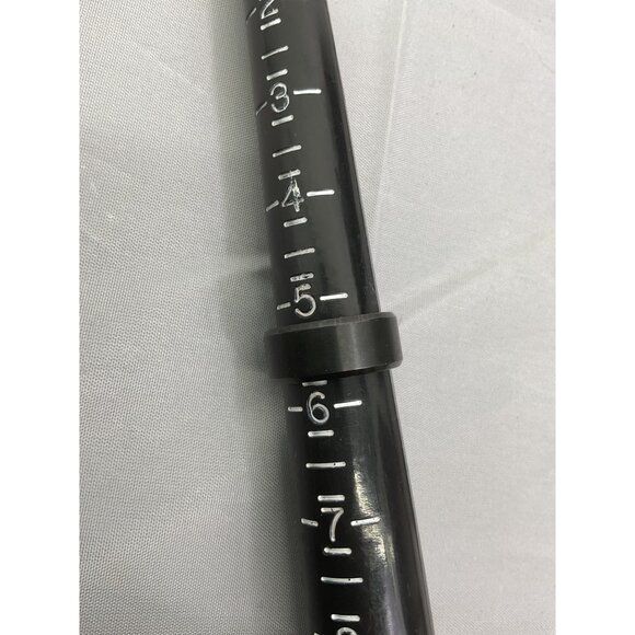 Black Tungsten Carbide Colored Metal Mens Ring - Picture 2 of 5